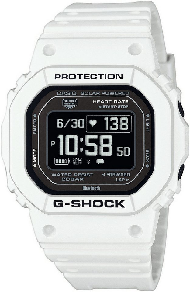 CASIO G-SHOCK Smartwatch, Solaruhr, Armbanduhr, Herrenuhr, Stoppfunktion,Herzfrequenzmesser von CASIO G-SHOCK