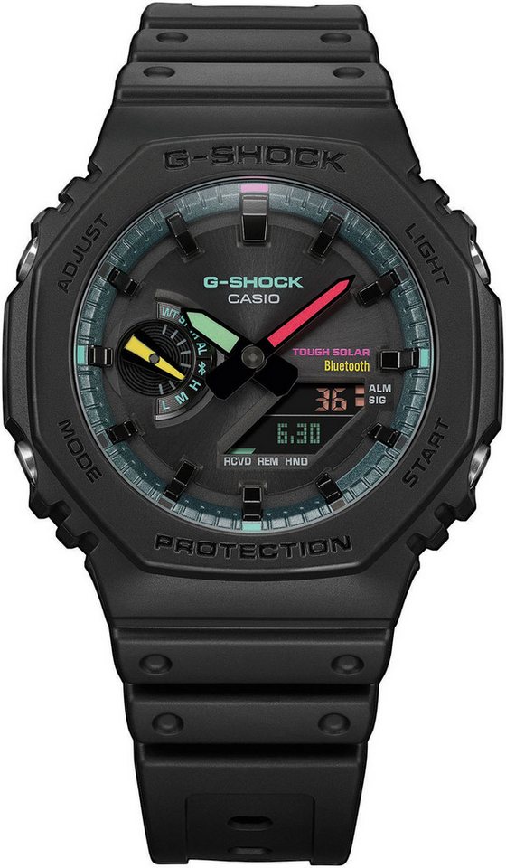 CASIO G-SHOCK GA-B2100-1A1ER Smartwatch, Armbanduhr, Herrenuhr, Bluetooth, digital, bis 20 bar wasserdicht von CASIO G-SHOCK