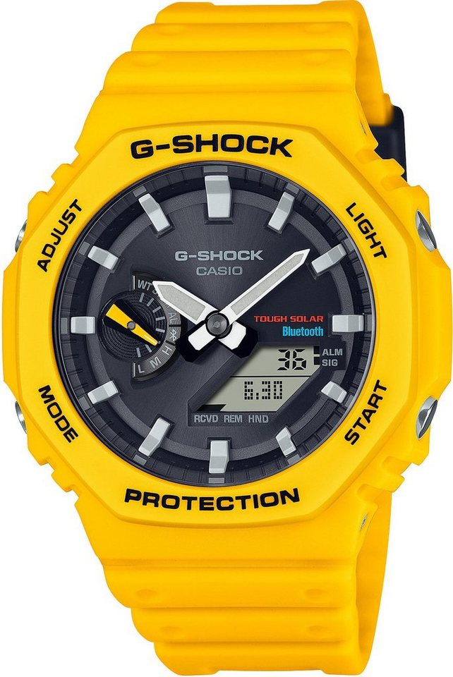CASIO G-SHOCK GA-B2100C-9AER Smartwatch, Solaruhr, Armanduhr, Herrenuhr, Bluetooth, bis 20 bar wasserdicht von CASIO G-SHOCK