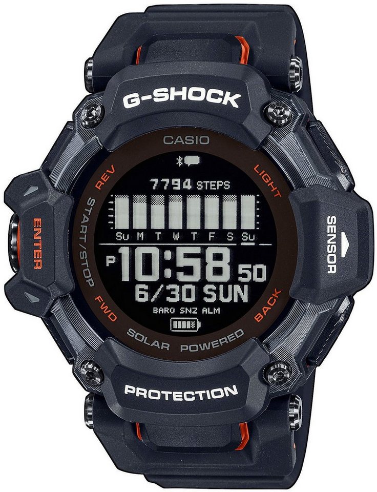 CASIO G-SHOCK Smartwatch, Solaruhr, Armbanduhr, Herrenuhr, Digitaluhr,Stoppfunktion, Weltzeit von CASIO G-SHOCK