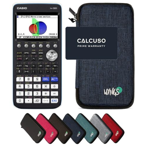 Casio fx-CG50 inklusive Schutztasche von WYNGS in Blau - Basic Set von Casio