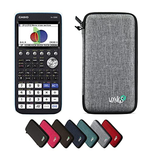 Casio fx-CG50 inklusive Schutztasche von WYNGS in Hellgrau - Basic Set von Casio