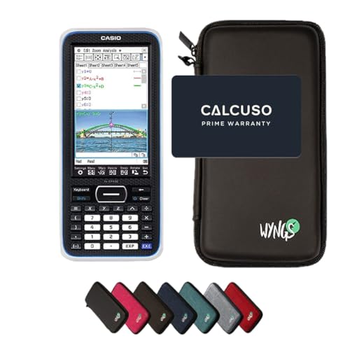 CALCUSO Sparpaket Schwarz mit Grafikrechner Casio Classpad II - Casio FX-CP400 von CASIO