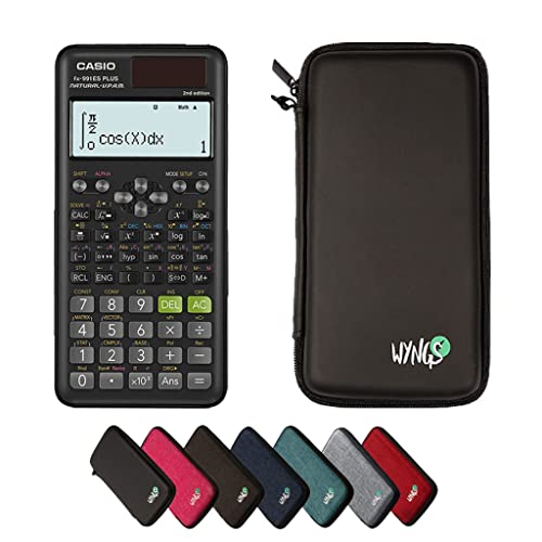 CALCUSO Sparpaket Schwarz mit Taschenrechner Casio FX-991ES Plus 2 von CASIO