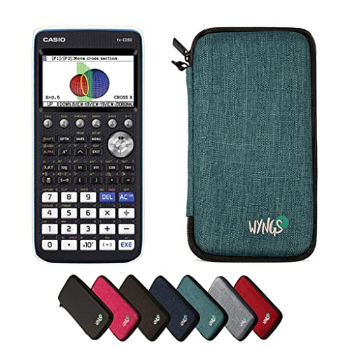 Casio fx-CG50 inkl. WYNGS Schutztasche Türkis - Grafikrechner - Basic Paket von Casio