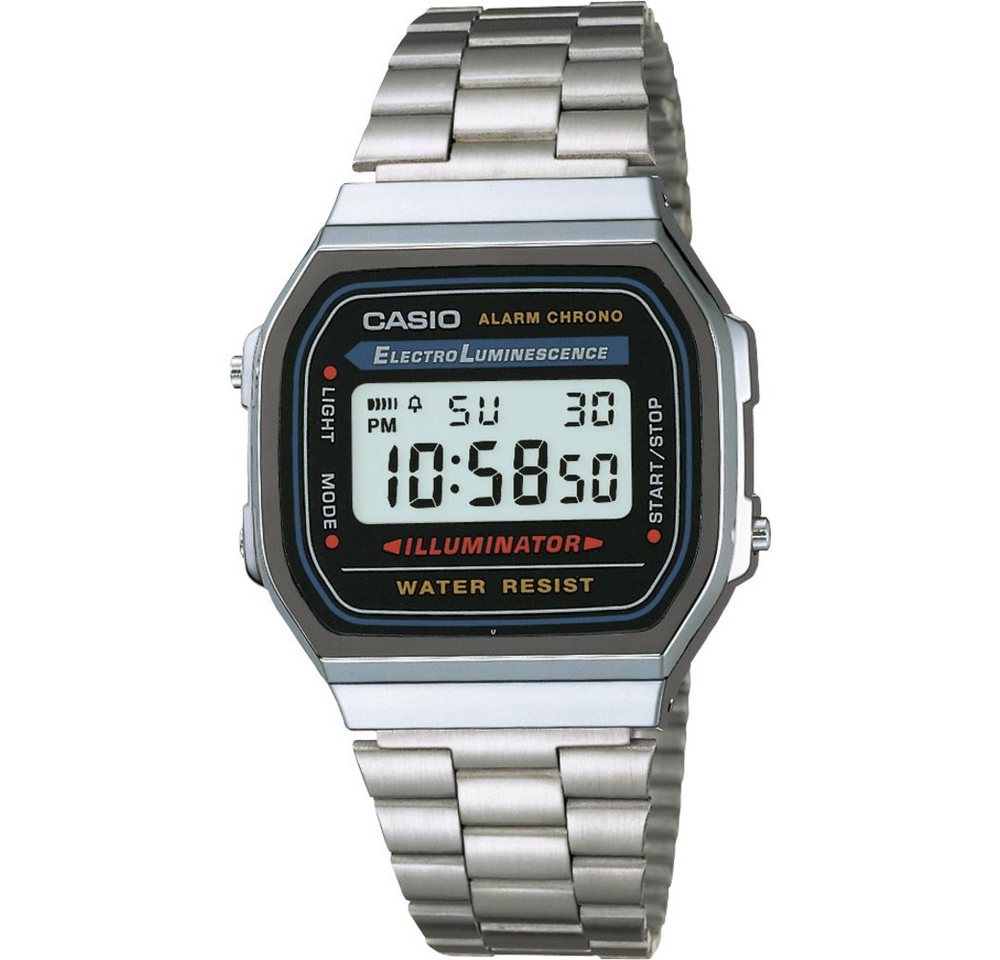 CASIO Casio Armbanduhr A168WA-1YES (B x H) 36.30 mm x 38.60 mm Silber Gehäu Watch von CASIO
