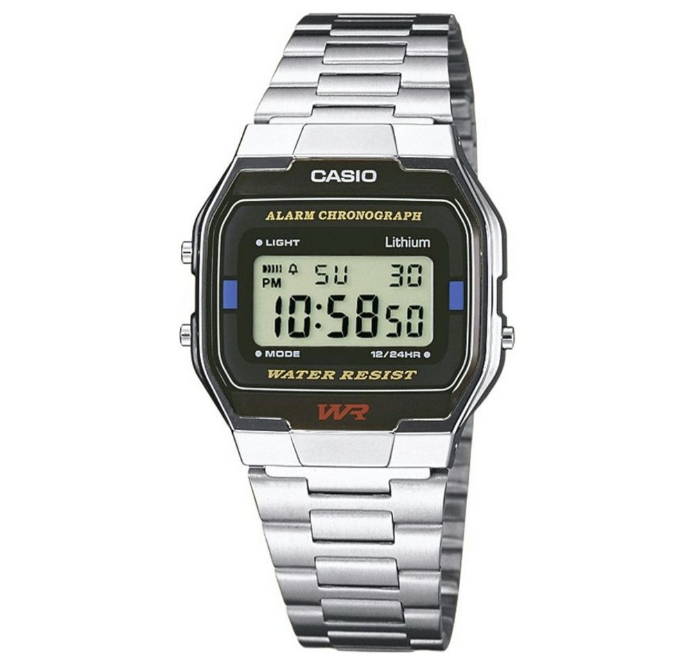 CASIO Casio Chronograph Armbanduhr A163WA-1QES (L x B x H) 36.8 x 33 x 9.1 m Watch von CASIO