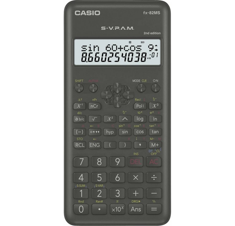 CASIO Casio FX-82MS Wissenschaftlicher Taschenrechner Elektro-Kabel, Wissenschaftlicher Taschenrechner CASIO Casio FX-82MS Wissenschaftlicher Taschenrechner Elektro-Kabel, Wissenschaftlicher Taschenrechner von CASIO