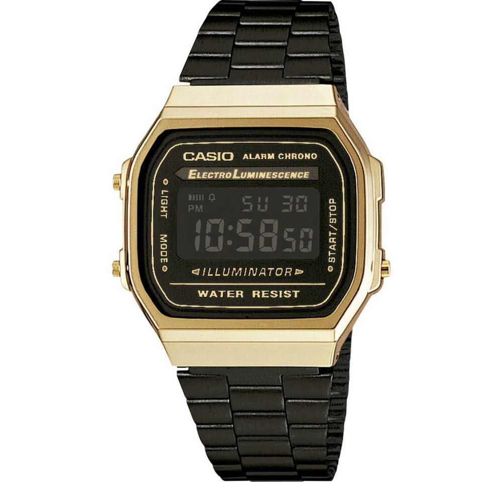 CASIO Casio Quarz Armbanduhr A168WEGB-1BEF (L x B x H) 38.6 x 36.3 x 9.6 mm Watch von CASIO