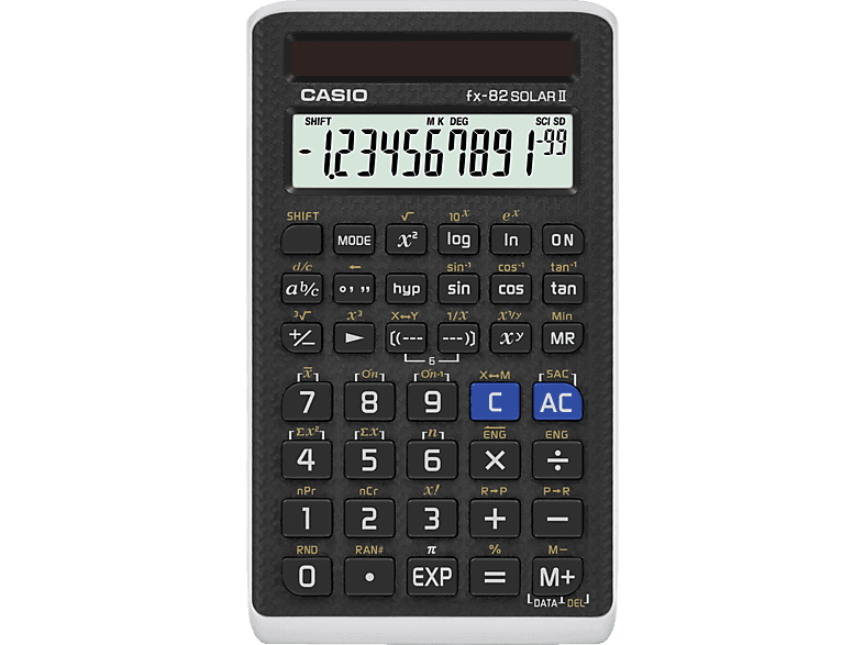 CASIO FX-82SOLARII Taschenrechner CASIO FX-82SOLARII Taschenrechner von CASIO