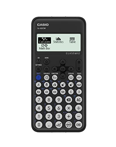 Casio FX-82CW Wissenschaftlicher Taschenrechner mit über 290 Funktionen und natürlichem HD-Display mit 4 Graustufen von Casio