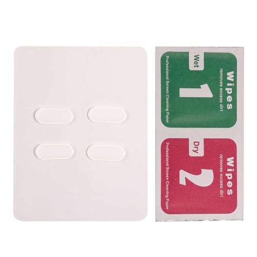 CASNO 1 Packung glatte Glas-Maus-Skates Gleitfüße Pads Mausfüße Aufkleber für G304 G305 Mouse Glass Mouse Skates von CASNO