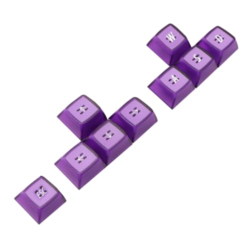 CASNO Mechanische Tastaturen Tastenkappen 9 Tasten ESC WASD Richtung ABS EMA Profil Tastenabdeckung für mechanische Tastaturen von CASNO