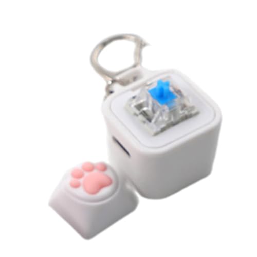 Wiederaufladbare mechanische Tastaturen Tastenkappen-Achsen-Tester RGB Dekompression Schlüsselanhänger Anhänger Schalter Testen Spielzeug Programmierung Entwicklung Wiederaufladbare mechanische Tastaturen Tastenkappen-Achsen-Tester RGB Dekompression Schlüsselanhänger Anhänger Schalter Testen Spielzeug Programmierung Entwicklung von CASNO