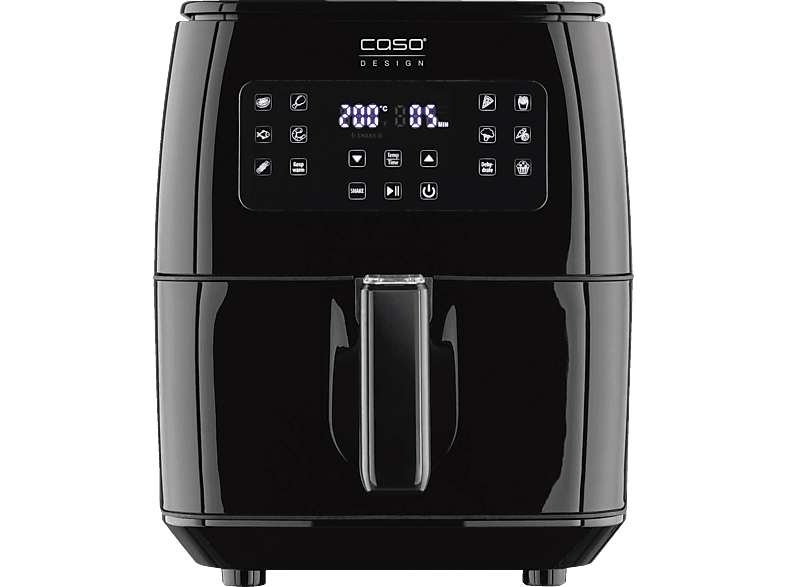 CASO 3180 Design AF 600 XL Heißluftfritteuse 1700 Watt Schwarz CASO 3180 Design AF 600 XL Heißluftfritteuse 1700 Watt Schwarz von CASO