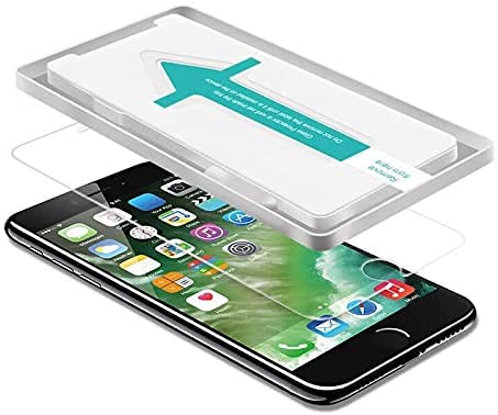 CASYLT [kompatibel für iPhone 7 Plus] Panzerglas [2 Stück] Panzerglasfolie mit Montage-Schablone perfekt für 3D-Touch, Anti-Bläschen & Anti-Kratzer Schutzfolie von CASYLT