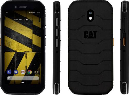 CAT S42 H+ Outdoor Smartphone 32GB 14cm (5.5 Zoll) Schwarz Android™ 12 Dual-SIM von CAT