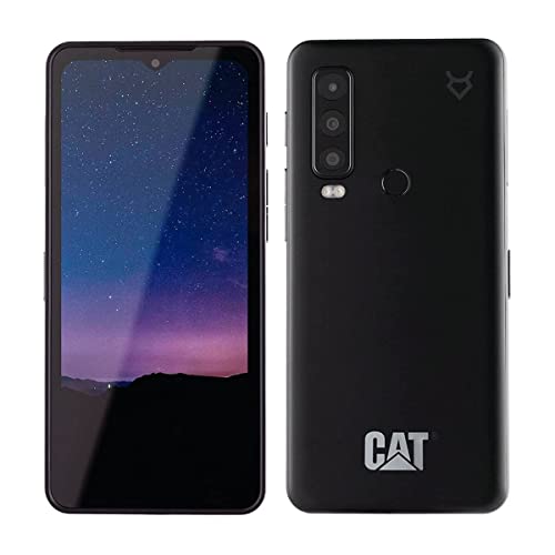 CAT S75 Satellite 5G Smartphone 128GB 16.7cm (6.58 Zoll) Schwarz Android™ 12 Dual-SIM von CAT