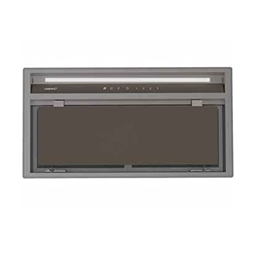 CATA Dunstabzugshaube GCX 53 SD, Energieeffizienzklasse A, Breite 53 cm, 750 m3/h, Touch Control, LED, Edelstahl/Grauglas von CATA