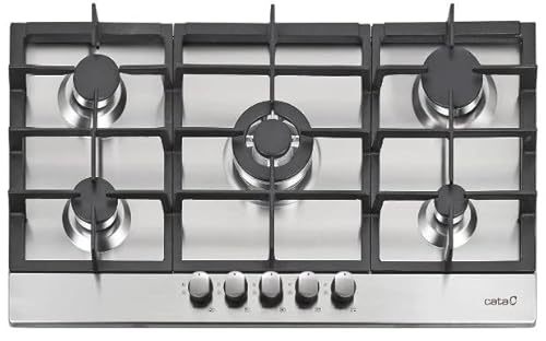 CATA Kochfeld LGI 9041 x 90 cm, Edelstahl Silber 5F von CATA
