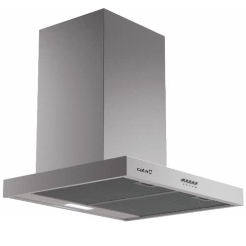 Cata Dunstabzugshaube S Plus 7010 X mit 3 Absaugstufen, mechanisches Bedienfeld, Motor M3R, extra leise, LED-Beleuchtung, maximaler Stromverbrauch 270 W, LED-Streifen, Breite 70 cm, Farbe Edelstahl Cata Dunstabzugshaube S Plus 7010 X mit 3 Absaugstufen, mechanisches Bedienfeld, Motor M3R, extra leise, LED-Beleuchtung, maximaler Stromverbrauch 270 W, LED-Streifen, Breite 70 cm, Farbe Edelstahl von CATA