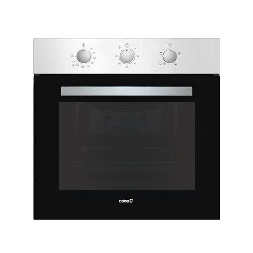 Cata Statischer Ofen SES 7104 X mit 5 Funktionen, AquaSmart Reinigung, Innenbeleuchtung, Fassungsvermögen 78 l, Edelstahl-Finish und schwarzem Glas Cata Statischer Ofen SES 7104 X mit 5 Funktionen, AquaSmart Reinigung, Innenbeleuchtung, Fassungsvermögen 78 l, Edelstahl-Finish und schwarzem Glas von CATA
