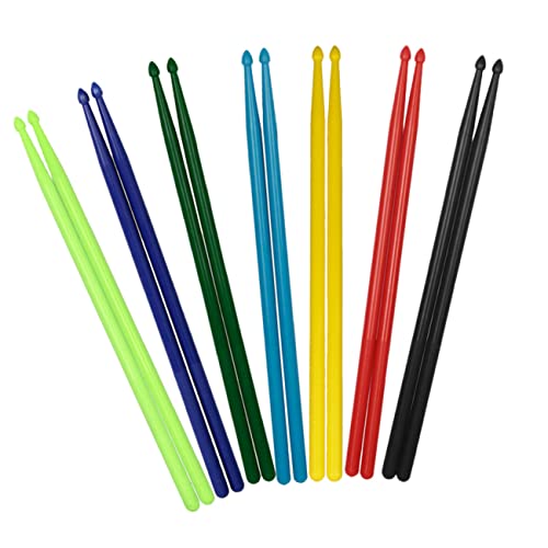 CATIEBYE 7Paare Nylon Trommelstöcke für Schlagzeug Professionelle Schlaginstrument Zubehör für Auftritte Übung und Konzerte Rutschfest und Langlebig für Anfänger CATIEBYE 7Paare Nylon Trommelstöcke für Schlagzeug Professionelle Schlaginstrument Zubehör für Auftritte Übung und Konzerte Rutschfest und Langlebig für Anfänger von CATIEBYE