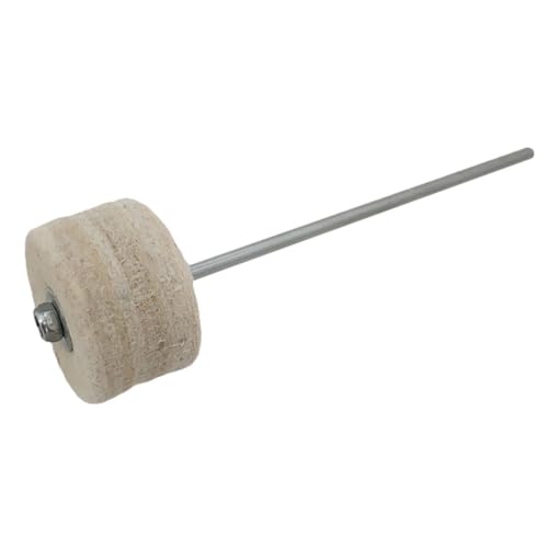 CATIEBYE Pedalhammer aus Filz für Schlagzeug Ersatzteil für Trommelpedal mit Langlebigem Material für Kick Drum und Andere Percussion Instrumente CATIEBYE Pedalhammer aus Filz für Schlagzeug Ersatzteil für Trommelpedal mit Langlebigem Material für Kick Drum und Andere Percussion Instrumente von CATIEBYE