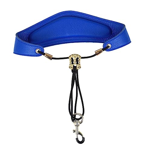 CATIEBYE Saxophonhalsband Verstellbar mit Metallhaken Langlebiges Lederzubehör für Saxophon Einfach zu Installieren Entfernen Komfortabler Tragegurt für Musiker CATIEBYE Saxophonhalsband Verstellbar mit Metallhaken Langlebiges Lederzubehör für Saxophon Einfach zu Installieren Entfernen Komfortabler Tragegurt für Musiker von CATIEBYE