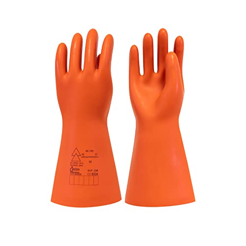 Isolierte Handschuhe IEC 60903 Klasse 0 T10 ein Paar von CATU
