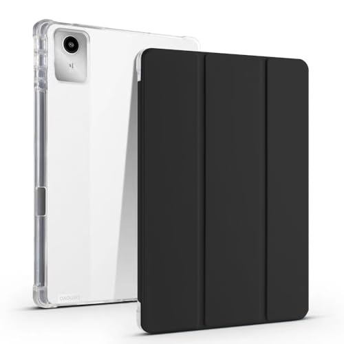 CAUHENYEE Hülle für Honor Pad X9a 11.5" 2025 Case, Unterstützt Auto Schlaf/Aufwach Schutzhülle, Transluzent Hart PC Rückhülle, Schwarz CAUHENYEE Hülle für Honor Pad X9a 11.5" 2025 Case, Unterstützt Auto Schlaf/Aufwach Schutzhülle, Transluzent Hart PC Rückhülle, Schwarz von CAUHENYEE