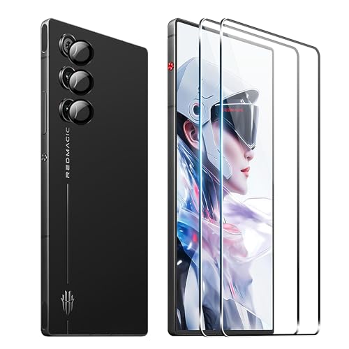 CAUHENYEE Schutzfolie für RedMagic 10 Air Panzerglas,2 Stück Schutzfolie + 1 Stück Kameraschutz, HD 9H Härte Glas Displayschutzfolie CAUHENYEE Schutzfolie für RedMagic 10 Air Panzerglas,2 Stück Schutzfolie + 1 Stück Kameraschutz, HD 9H Härte Glas Displayschutzfolie von CAUHENYEE