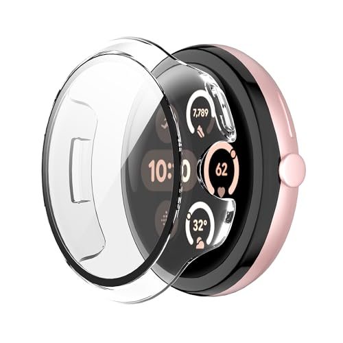 CAUHENYEE Schutzhülle für Google Pixel Watch 3 41mm Displayschutz, vollständige Abdeckung, Transparente Schutzhülle, Kratzfest,Case für Google Pixel Watch 3 41mm CAUHENYEE Schutzhülle für Google Pixel Watch 3 41mm Displayschutz, vollständige Abdeckung, Transparente Schutzhülle, Kratzfest,Case für Google Pixel Watch 3 41mm von CAUHENYEE