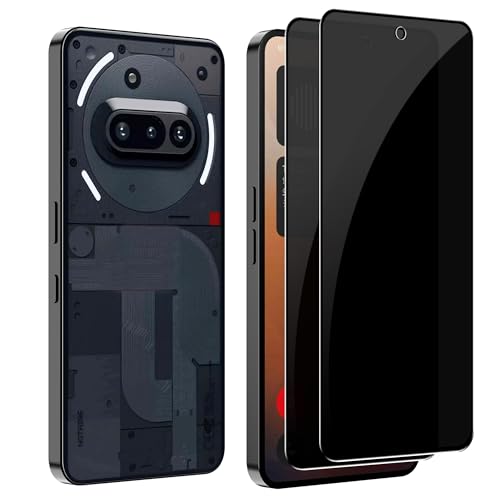 CAUHENYEE Sichtschutz für CMF Phone 2 Pro/Nothing Phone 3A/3A Pro,[3-fach Schutz] Anti-Spähen, Kratzfest, Displayschutz – Privatsphärenschutz Folie mit 9H Härte - 2er-Pack von CAUHENYEE