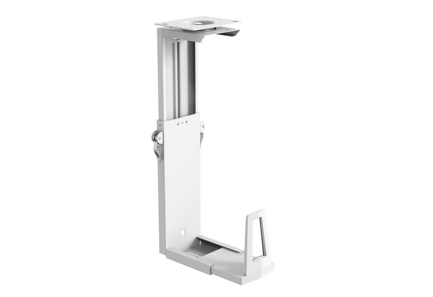 CAVO Desktop PC-Halterung CH-GAME-360 drehbar um 360° verstellbar Halterung, (für Computer bis 247 x 550 mm und 15 kg Gewicht, weiß) von CAVO