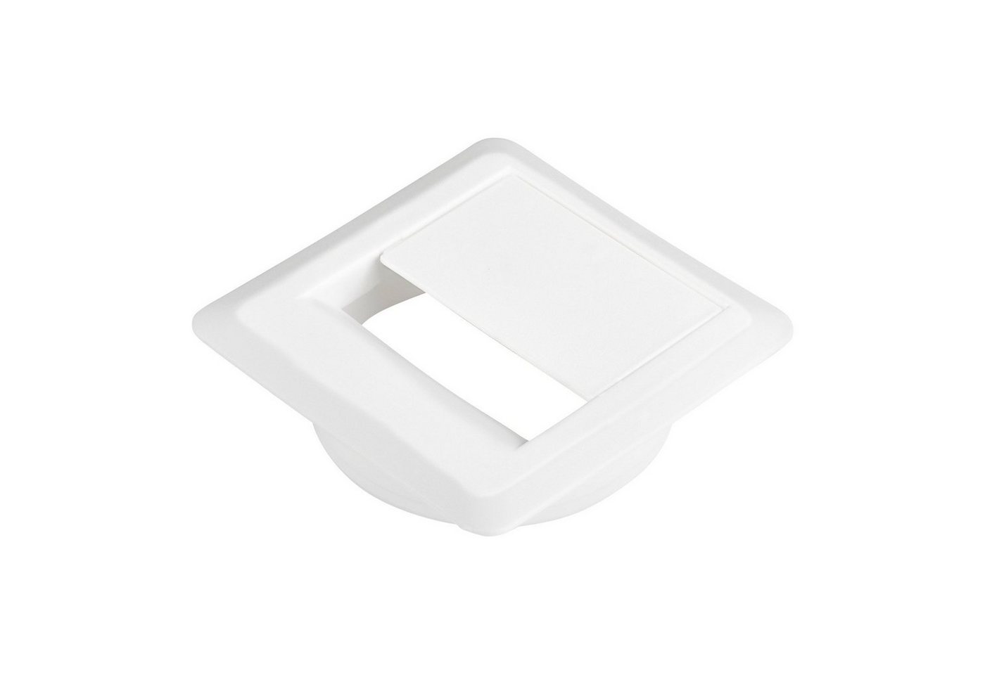 CAVO Kabelkanal Kabeldurchlass, Kabeldurchführung mit Einbautiefe 15,5 mm, 60 mm Durchmesser 70 x 70 mm, weiß CAVO Kabelkanal Kabeldurchlass, Kabeldurchführung mit Einbautiefe 15,5 mm, 60 mm Durchmesser 70 x 70 mm, weiß von CAVO