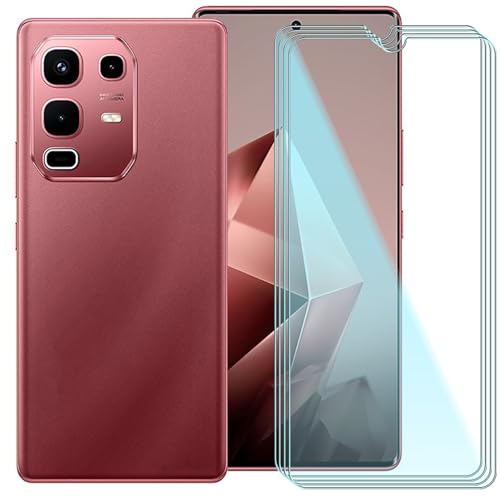 CAXKJE [4 Stück Gehärtetes Schutzfolie für Infinix Note 50 4G (6.78 Zoll),9H-Härte,Anti-Bläschen,HD Klar Displayschutzfolie,Anti-Kratzen Gehärtetes Glas Folie von CAXKJE