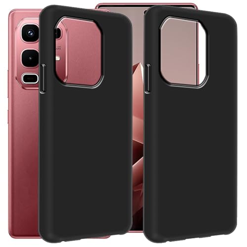 CAXKJE Silikon Hülle für Infinix Note 50 4G (6.78 Zoll),2 Pack Schwarz Handyhülle TPU Weiche Ultra dünne Schutzhülle,Stoßfest Bumper Case - Schwarz von CAXKJE