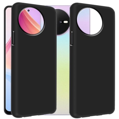 CAXKJE Silikon Hülle für TCL 60 (6.70 Zoll),2 Pack Schwarz Handyhülle TPU Weiche Ultra dünne Schutzhülle,Stoßfest Bumper Case - Schwarz von CAXKJE