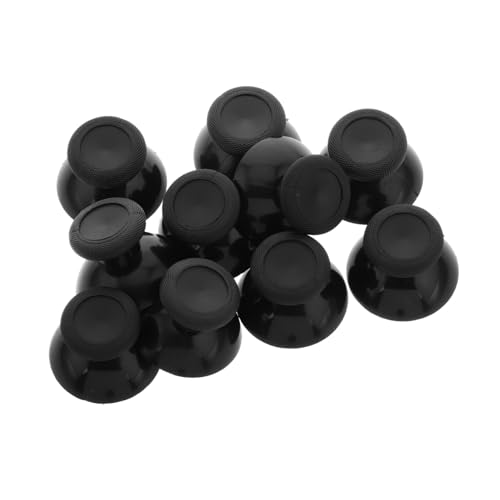 CAXUSD 10 Stück Pilzkopf Rocker Joystick -caps Gaming Controller Schutz Daumenstick Grip Joystick Griffe Schwarz Joystick Grip Schnitt nieder Daumengriffe Joystick-Zubehör Kieselgel Black CAXUSD 10 Stück Pilzkopf Rocker Joystick -caps Gaming Controller Schutz Daumenstick Grip Joystick Griffe Schwarz Joystick Grip Schnitt nieder Daumengriffe Joystick-Zubehör Kieselgel Black von CAXUSD