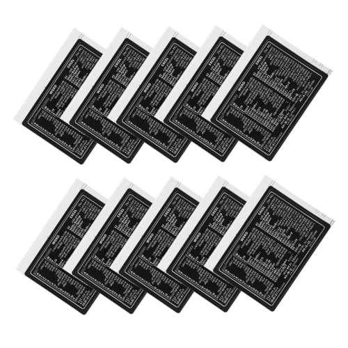 CAXUSD Tastaturaufkleber 10-teiliges Laptop-Tastaturaufkleber-Set Laptop-Dekorationen praktisches laminiertes Vinyl zum einfachen Entfernen CAXUSD Tastaturaufkleber 10-teiliges Laptop-Tastaturaufkleber-Set Laptop-Dekorationen praktisches laminiertes Vinyl zum einfachen Entfernen von CAXUSD