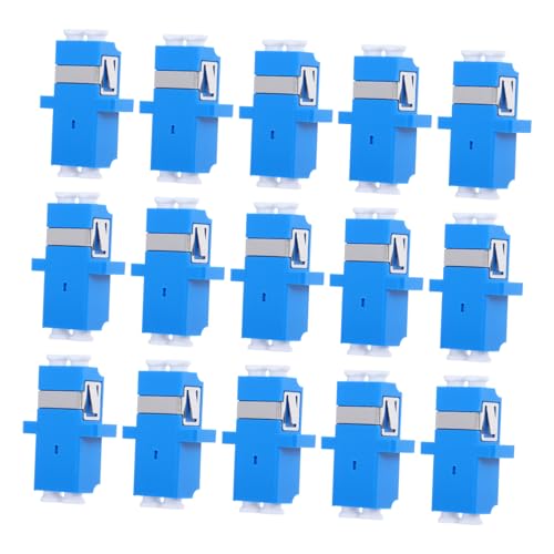 CAXUSD 15 Stück Glasfaseradapter Flanschkupplung Singlemode-faseranschluss Lwl-adapteranschluss Netzwerk-internet- Faserkoppler Blue Pvc CAXUSD 15 Stück Glasfaseradapter Flanschkupplung Singlemode-faseranschluss Lwl-adapteranschluss Netzwerk-internet- Faserkoppler Blue Pvc von CAXUSD