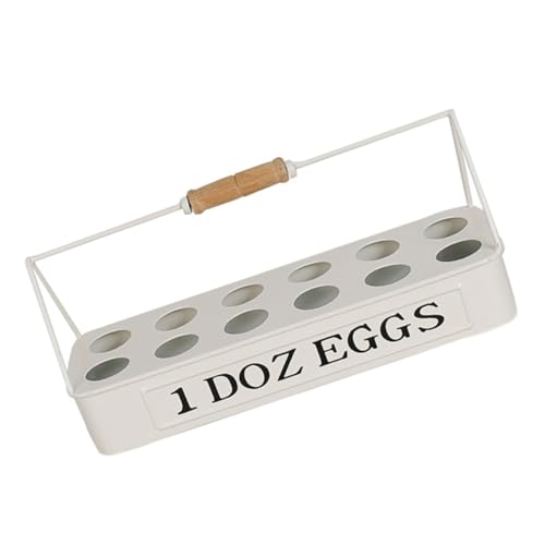 CAXUSD 1Stk Tragbare Eierablage schützender Eierhalter Aufbewahrungsbehälter für Eier eiertablett egg tray Aufbewahrungskorb für Eier im Haushalt Eierhalter für die Küche hölzern Weiß CAXUSD 1Stk Tragbare Eierablage schützender Eierhalter Aufbewahrungsbehälter für Eier eiertablett egg tray Aufbewahrungskorb für Eier im Haushalt Eierhalter für die Küche hölzern Weiß von CAXUSD