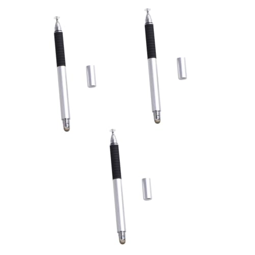 CAXUSD 3 Stück 2 1 Eingabestift universal Pen schreibkladde wachsstift skizzenstifte tabletten Stift stifte zeichnen handystiffte Tablet Pen Touchscreen-Stift kapazitiver Stift Silver CAXUSD 3 Stück 2 1 Eingabestift universal Pen schreibkladde wachsstift skizzenstifte tabletten Stift stifte zeichnen handystiffte Tablet Pen Touchscreen-Stift kapazitiver Stift Silver von CAXUSD
