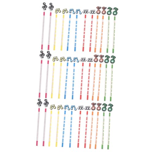 CAXUSD 36 Stk Bleistift für Musiknotation Bleistifte für Musiksymbole Musiknoten briefpapier kinder colored pencils Bleistifte für Kinder Holzstift personalisierte Bleistifte das von CAXUSD
