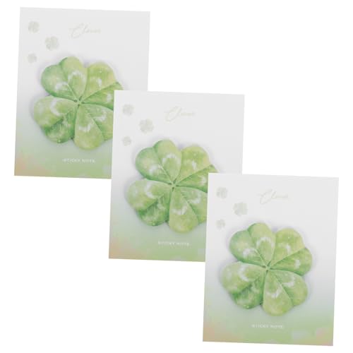 CAXUSD 3er-pack St. Patricks Day Vierblättriges Kleeblatt Notizblöcke Für Büro Zuhause Dekoratives Schreiben CAXUSD 3er-pack St. Patricks Day Vierblättriges Kleeblatt Notizblöcke Für Büro Zuhause Dekoratives Schreiben von CAXUSD