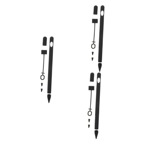 CAXUSD 3St -Nib-Abdeckung Stiftschutz Bleistiftbeutel aus Silikon Bleistift dünne Hautabdeckung Stylus-Stiftetui Stifthüllenabdeckung Stiftabdeckung Stylus-Stifthülle Kieselgel Black CAXUSD 3St -Nib-Abdeckung Stiftschutz Bleistiftbeutel aus Silikon Bleistift dünne Hautabdeckung Stylus-Stiftetui Stifthüllenabdeckung Stiftabdeckung Stylus-Stifthülle Kieselgel Black von CAXUSD