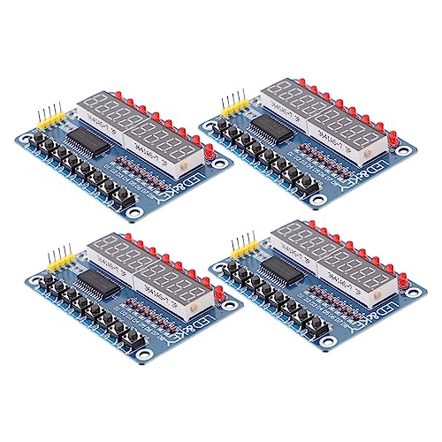 CAXUSD Tm1638 Anzeigemodul 8 Für Mikrocontroller-kompatibles Modul Digitalröhre Und Tasten CAXUSD Tm1638 Anzeigemodul 8 Für Mikrocontroller-kompatibles Modul Digitalröhre Und Tasten von CAXUSD