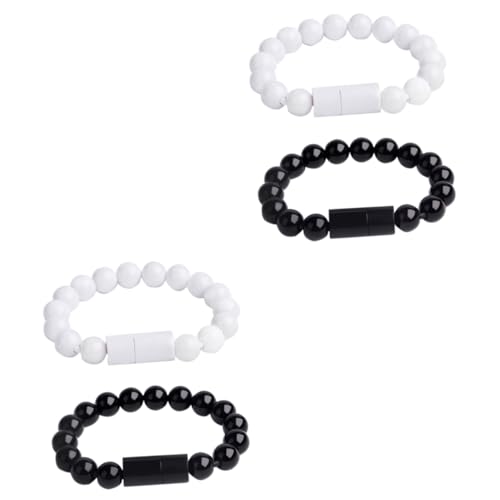 CAXUSD 4 Stück Ladekabel Armband Typ c Ladegerät Handy Ladekabel Magnetische Ladeleitung Cargadores Portatiles para Celular Perlenladegerät Tragbares Ladegerät USB-y-Kabel USB-c-Armband CAXUSD 4 Stück Ladekabel Armband Typ c Ladegerät Handy Ladekabel Magnetische Ladeleitung Cargadores Portatiles para Celular Perlenladegerät Tragbares Ladegerät USB-y-Kabel USB-c-Armband von CAXUSD