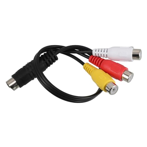 CAXUSD 4 Videoadapter kabel für fernseher Videokabelersatz Ersatz -Videokabel Austausch des Audiokabels Adapterdraht für Video Verdrahtung für Video Austausch des Adapterkabels Plastik CAXUSD 4 Videoadapter kabel für fernseher Videokabelersatz Ersatz -Videokabel Austausch des Audiokabels Adapterdraht für Video Verdrahtung für Video Austausch des Adapterkabels Plastik von CAXUSD